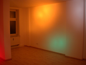 Wohnzimmer mit Schallschutzfenstern