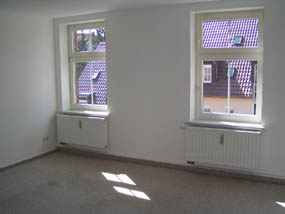 Wohnzimmer mit Schallschutzfenstern