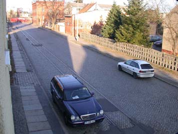 Ausblick aus der Gubener Str. 54 in Forst an der Lausitz