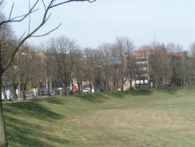 Promenade an der Grenze zu Polen (Lausitzer Neiße)